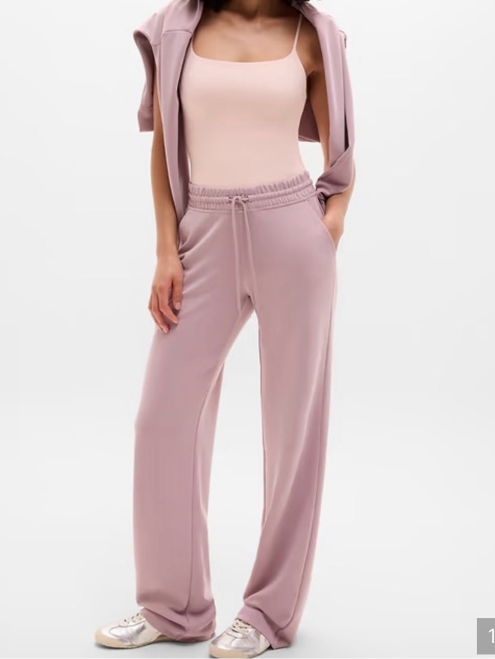 Athleta Seasoft Blush Set